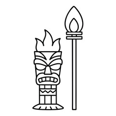vector illustration of a candle