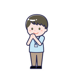 介護士／ななめ／男性 22