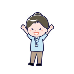 介護士／ななめ／女性 03