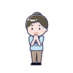 介護士／ななめ／女性 23