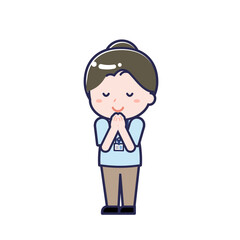 介護士／ななめ／女性 24