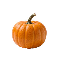 Obraz premium Orange pumpkin isolated on white background for autumn decoration 