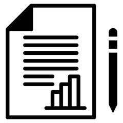 Document outline mixed icon