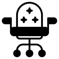 Chair outline mixed icon