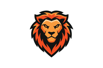 Obraz premium lion head vector