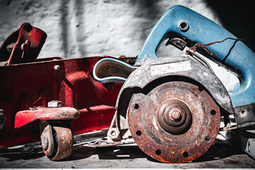 Old and Rusted Tools