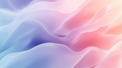 Obraz premium Abstract design of flowing, pastel colors.