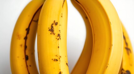 A healthy bunch of yellow bananas ripe and fresh.