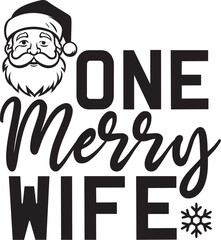 Basic RGB One Merry Wife svg design