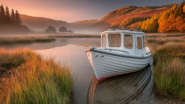 Futuristic circular interface with glowing blue lines and data streams spinning slowly