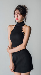 美女, 女性, 美しい, 顔, モデル, 日本, 韓国, 中国, アジア, カフェ, ファッション