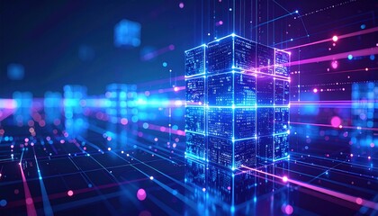 Digital cube in a network