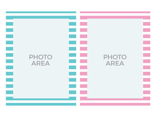 photo frame with minimalist and simple style image