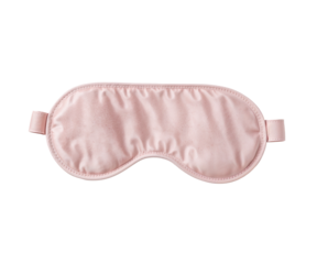 Elegant Sleep Accessory A Velvety Soft Pink Sleep Mask Promotes Restful Sleep and Relaxation for Enhanced Well-being and Comfort