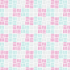 Japanese traditional pattern, san-kuzushi, Ajiro pattern, fresh Japanese background swatch support, pink, light blue / 日本の伝統模様 三崩し 網代文様 爽やかな和風背景素材 スウォッチ対応 水色 ピンク