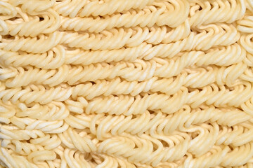乾麺のアップ画像の質感