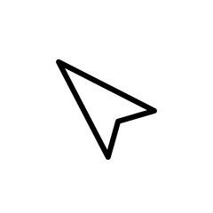 Arrow cursor icon