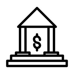 bank line icon