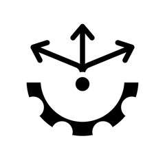 flexibility glyph icon