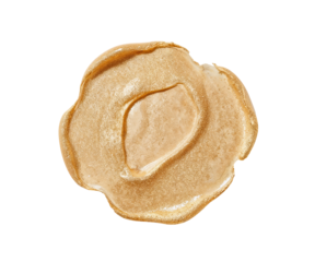 Opulent Beauty, A Close-Up of Gold-Infused Undereye Patch Essence for Luxurious Skincare Treatment