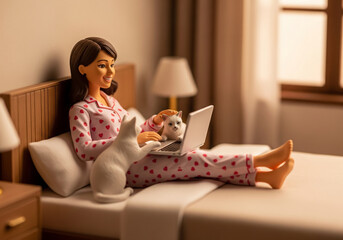 Work from home, The funny co-worker
