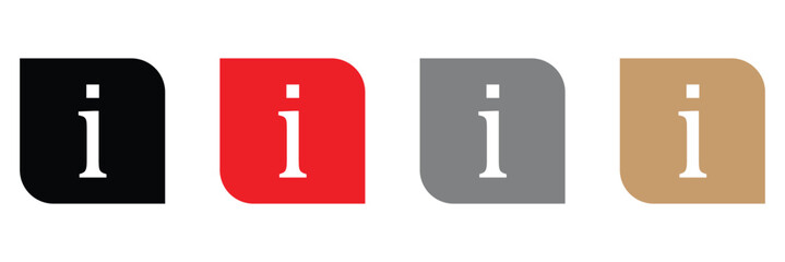 information sign icon set illustration. about us sign and symbol. question mark icon . EPS 10 . 