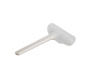 Fototapeta premium Translucent Silicone Face Yoga Tool for Skin Tightening and Facial Muscle Exercise in Daily Beauty Routine