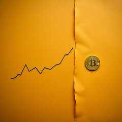 Earth-Tone Flat Lay Bitcoin Ukraine Aid in Crypto