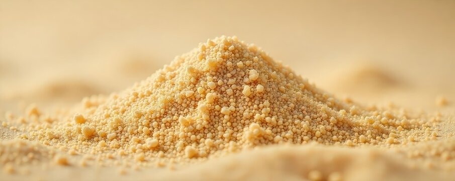 Close-up shot of fine, light-colored sand that resembles a pile of laughter; whimsical, textured, and playful Perfect for concepts related to joy, fun, and lightheartedness , peace, sparkling, fun