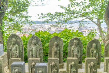 地蔵　街並み　風景