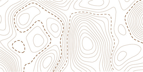 Luxury Gold Topographic Map Background