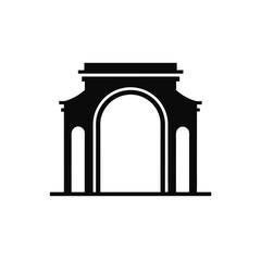 Fototapeta premium Triumphal Arch Vector Illustration Classic Architecture Design Element