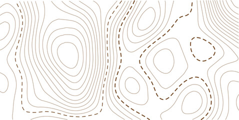 Luxury Gold Topographic Map Background