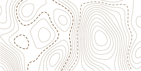 Luxury Gold Topographic Map Background