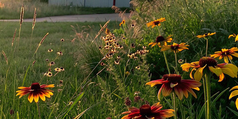 flowers in the field