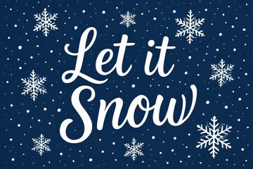 Snowy Blue Wonder, Christmas, Snow, Winter, Snowflakes, Winter Wonderland, Festive, Blue, Xmas, Holiday