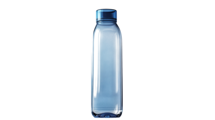 • A smart water bottle with hydration reminders and temperature control, isolated on white background in HD 