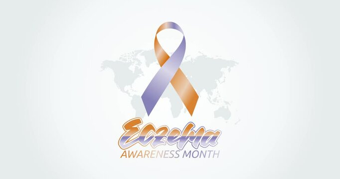 eczema awareness month motion video, ideal for eczema awareness month celebration