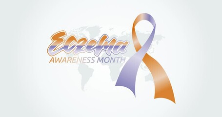 eczema awareness month motion video, ideal for eczema awareness month celebration
