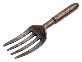 Heavy Duty Garden Fork Tool with Clean View