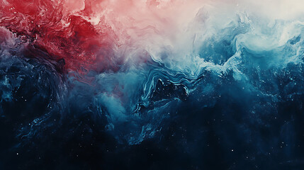 Abstract nebula background with red and blue swirling colors cosmic clouds universe and space theme artistic galaxy background perfect for digital design