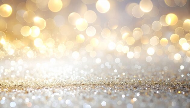 Background gliter gold silver 
