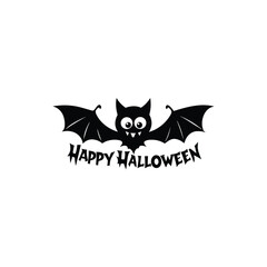 Obraz premium Bat for Halloween black color vector design isolated on white background Premium Vector 