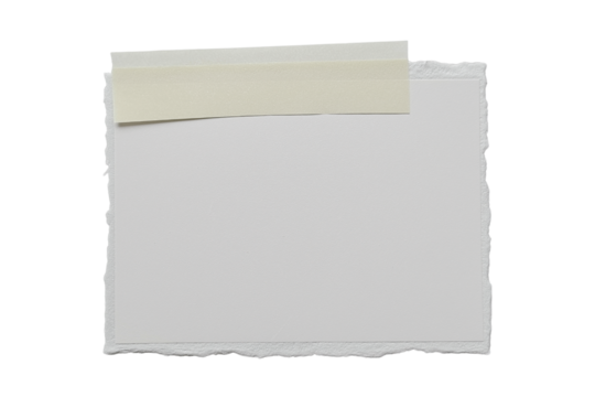 various pieces of masking tape isolated with clipping path on a white background.