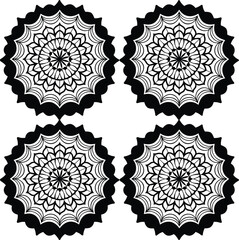 Mandala Set – Intricate Circular Pattern Vector Design Collection