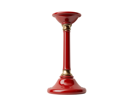 Rubber Plunger Tool Presented on White Surface