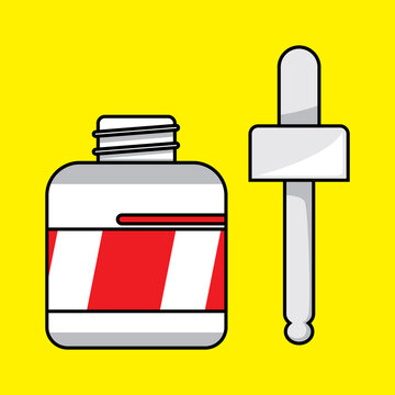 peling serum vector ilustrati...