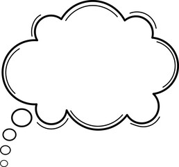 Thought Bubble Illustration