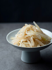 balloon flower root salad, Korean food