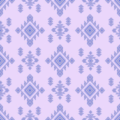 The indigo prism, vivid geometric tapestry blends purples and blues into radiant diamond and star patterns, exuding elegance, symmetry, and visual depth